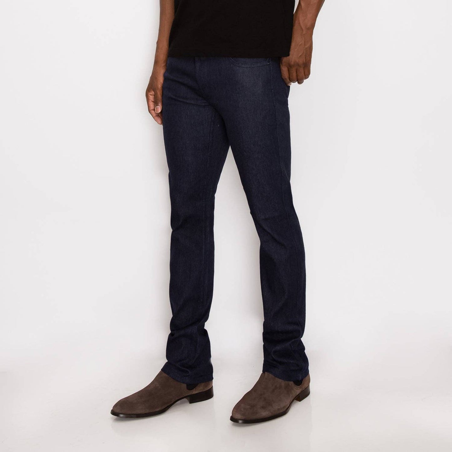 Mens SKINNY FIT RAW DENIM JEANS