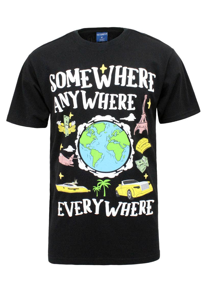 Mens Somewhere Tee