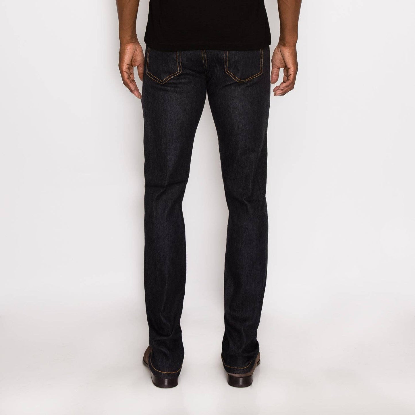 Mens SKINNY FIT RAW DENIM JEANS